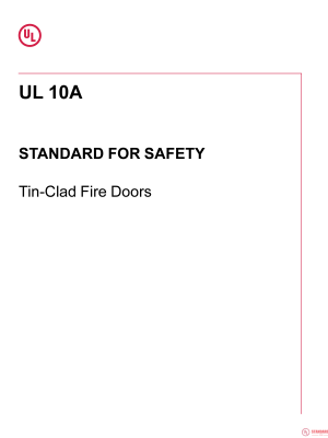 UL 10A PDF